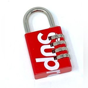 Supreme®/Master Lock® Numeric Combination Lock, Red